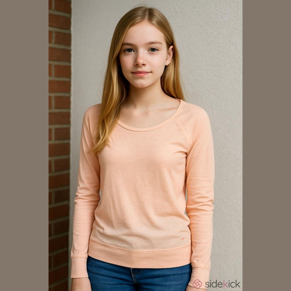 Victoria's Secret XS Pink Long Sleeve Tee - Picture 6 of 6